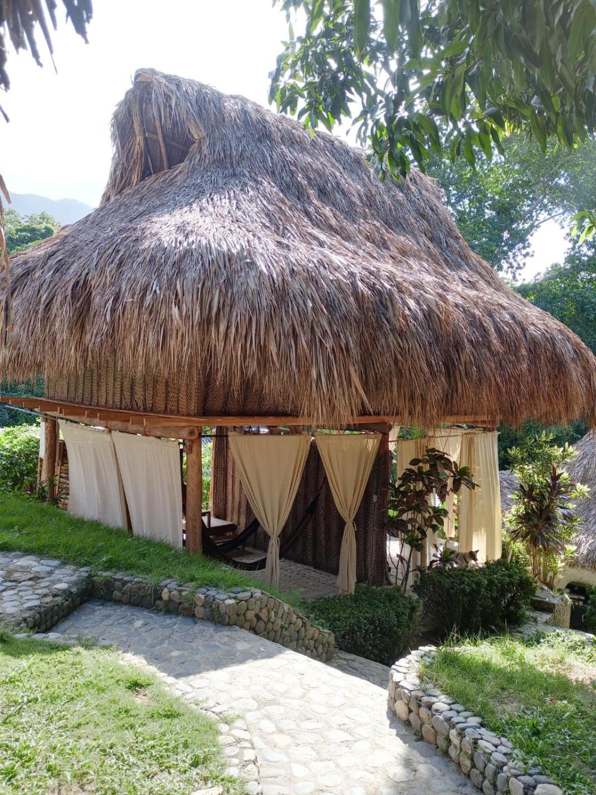 Ecocabanas Diosa Jaguar Tayrona La Esmeralda  Екстер'єр фото