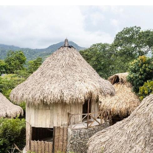 Ecocabanas Diosa Jaguar Tayrona La Esmeralda  Екстер'єр фото